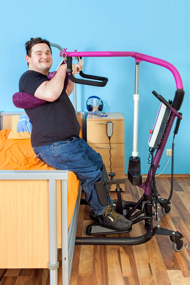 A happy special needs care management client